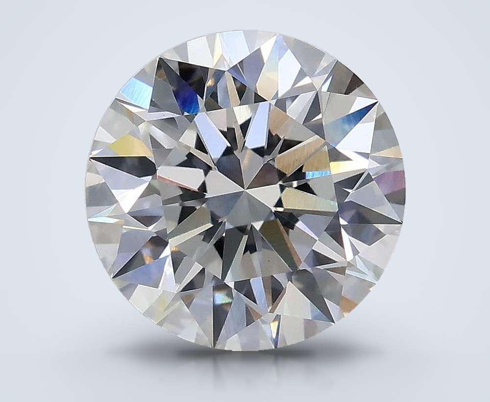 2.08ct F VVS2 Rare Carat Ideal Cut Round Lab Grown Diamond