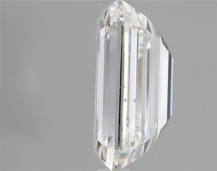 3.03ct G SI1 Rare Carat Ideal Cut Emerald Lab Grown Diamond