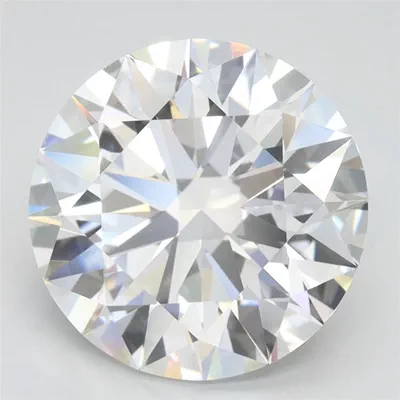 3.73ct D IF Rare Carat Ideal Cut Round Lab Grown Diamond