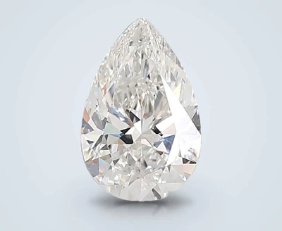 3.01ct F VS1 Rare Carat Ideal Cut Pear Lab Grown Diamond