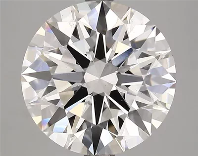 5.19ct D VS2 Rare Carat Ideal Cut Round Lab Grown Diamond