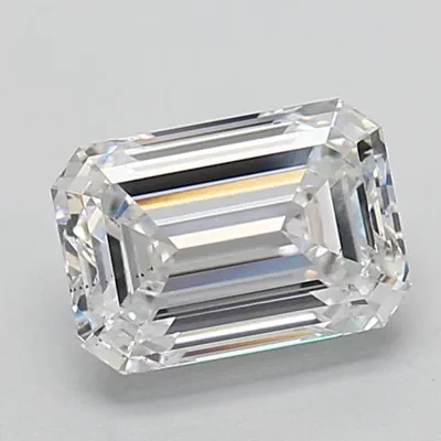 1.51ct E VS2 Very Good Cut Emerald Lab Grown Diamond