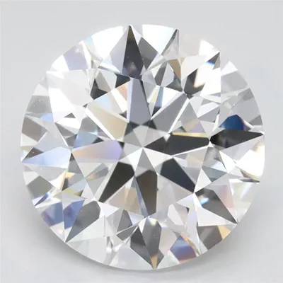 3.80ct D VVS1 Rare Carat Ideal Cut Round Lab Grown Diamond
