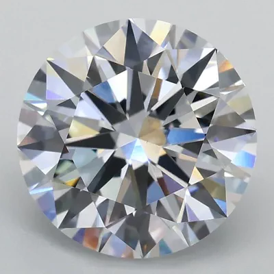 3.02ct E VS1 Rare Carat Ideal Cut Round Lab Grown Diamond