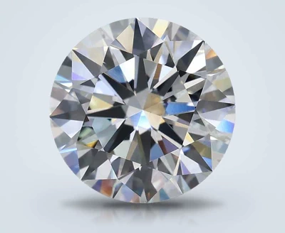3.02ct E VS1 Rare Carat Ideal Cut Round Lab Grown Diamond