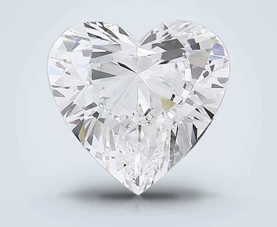 10.10ct E VVS2 Rare Carat Ideal Cut Heart Lab Grown Diamond