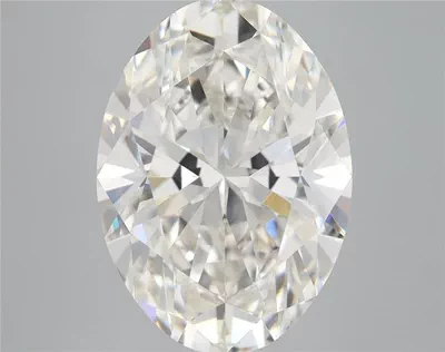 6.26ct H VS1 Rare Carat Ideal Cut Oval Lab Grown Diamond