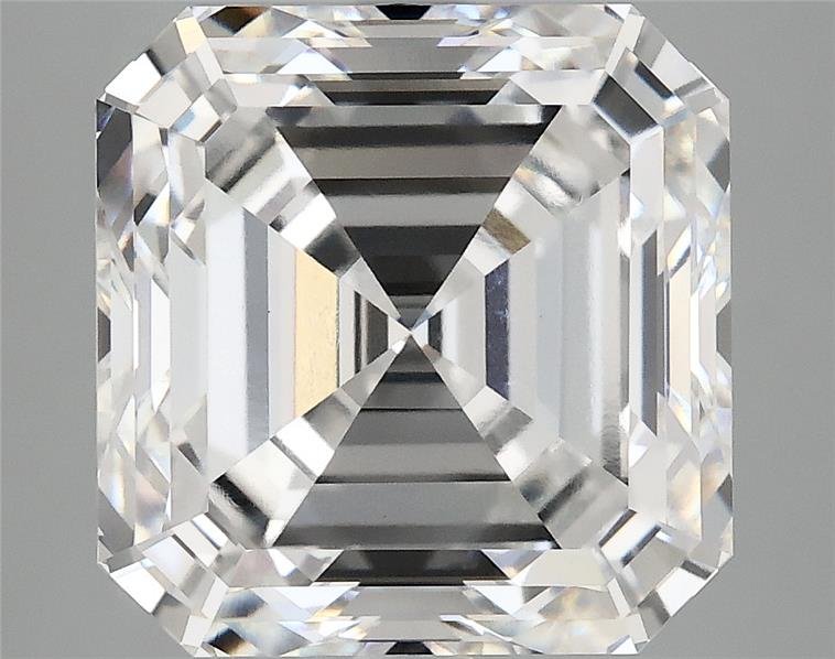 7.05ct E VVS2 Very Good Cut Asscher Lab Grown Diamond