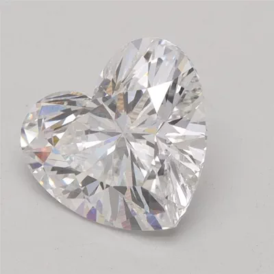 1.63ct F VVS2 Very Good Cut Heart Lab Grown Diamond