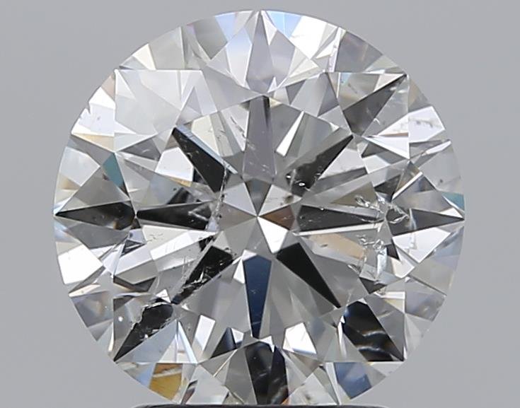 2.50ct G SI2 Ideal Cut Round Diamond