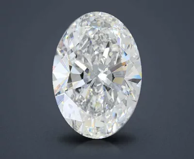 7.01ct E SI1 Rare Carat Ideal Cut Oval Lab Grown Diamond