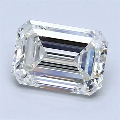 1.73ct I VVS1 Rare Carat Ideal Cut Emerald Diamond