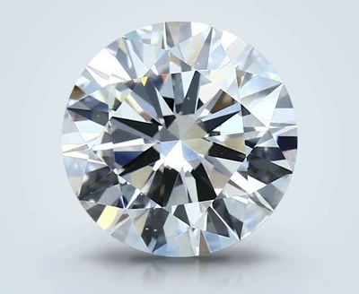4.03ct D VS1 Rare Carat Ideal Cut Round Diamond
