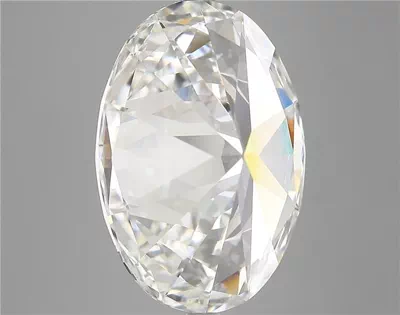10.18ct F VVS2 Rare Carat Ideal Cut Oval Lab Grown Diamond