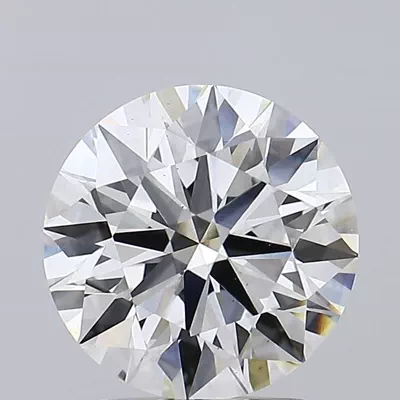 2.52ct H VS1 Excellent Cut Round Lab Grown Diamond