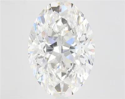 9.05ct F VS1 Rare Carat Ideal Cut Oval Lab Grown Diamond
