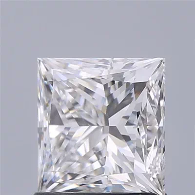 1.23ct E VVS2 Rare Carat Ideal Cut Princess Lab Grown Diamond