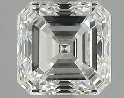 2.50ct I VVS1 Very Good Cut Asscher Diamond