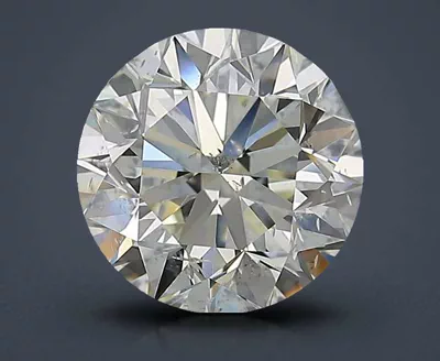 2.51ct K SI2 Very Good Cut Round Diamond