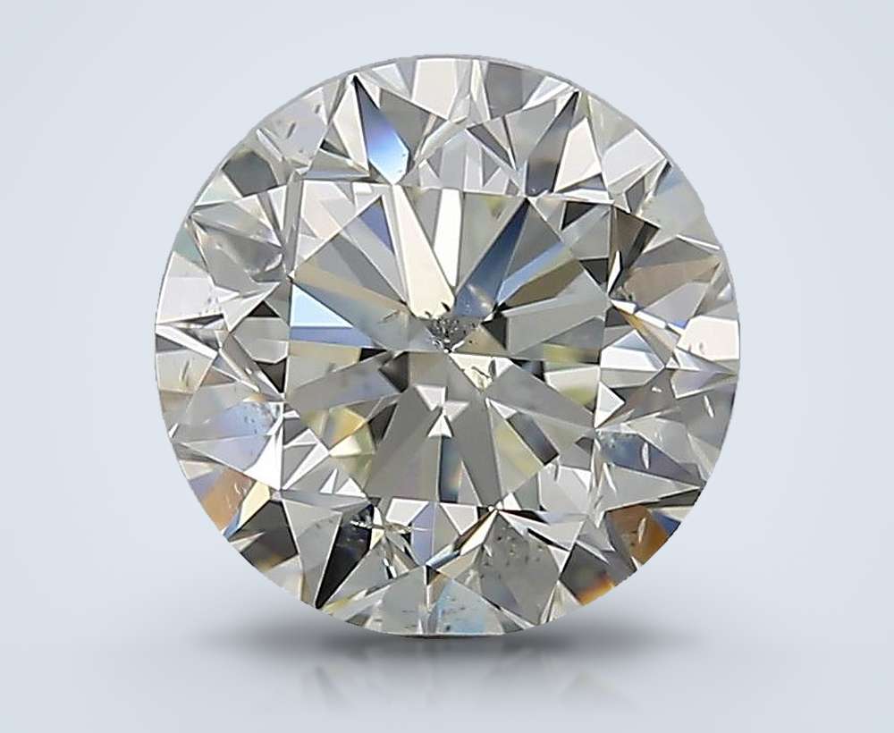 2.51ct K SI2 Very Good Cut Round Diamond