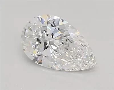 0.81ct D VVS1 Rare Carat Ideal Cut Pear Lab Grown Diamond