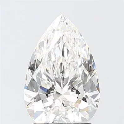 2.10ct F VS1 Rare Carat Ideal Cut Pear Lab Grown Diamond