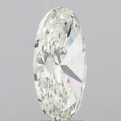 5.01ct K VS1 Rare Carat Ideal Cut Oval Diamond