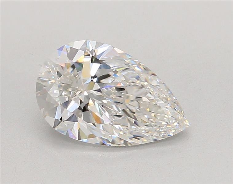 2.06ct F VVS2 Rare Carat Ideal Cut Pear Lab Grown Diamond