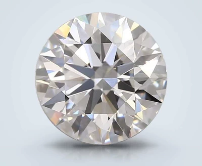 3.45ct D VVS2 Rare Carat Ideal Cut Round Lab Grown Diamond