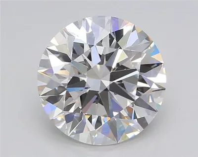 4.02ct F VVS2 Rare Carat Ideal Cut Round Lab Grown Diamond