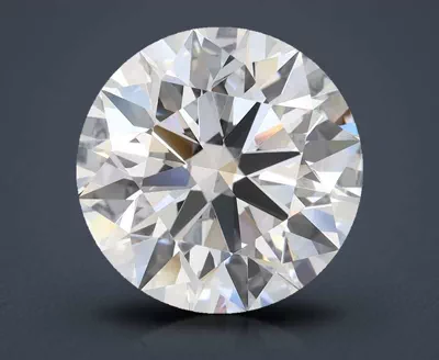 4.13ct D VVS1 Rare Carat Ideal Cut Round Lab Grown Diamond