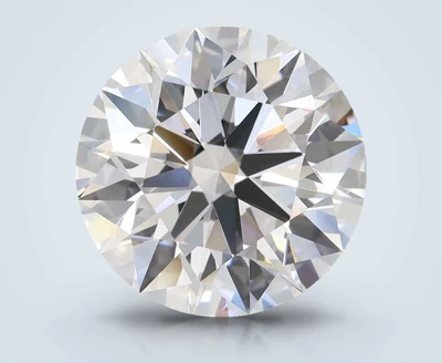 4.13ct D VVS1 Rare Carat Ideal Cut Round Lab Grown Diamond