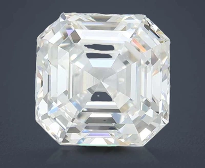 1.57ct E VS1 Rare Carat Ideal Cut Asscher Lab Grown Diamond