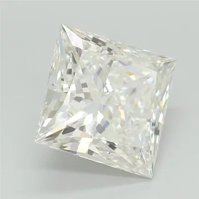 3.03ct F VS1 Rare Carat Ideal Cut Princess Lab Grown Diamond