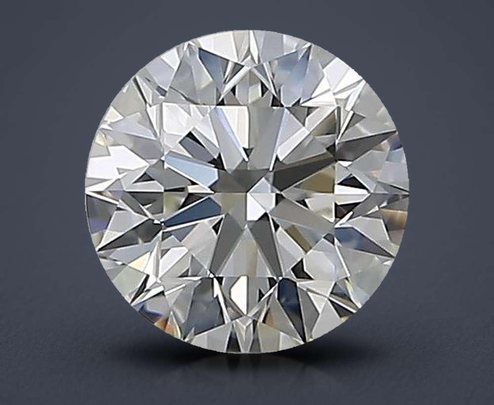 1.30ct J IF Excellent Cut Round Diamond