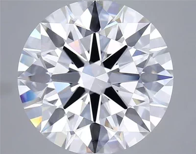 6.71ct D IF Rare Carat Ideal Cut Round Lab Grown Diamond