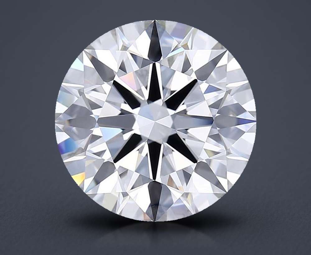 6.71ct D IF Rare Carat Ideal Cut Round Lab Grown Diamond