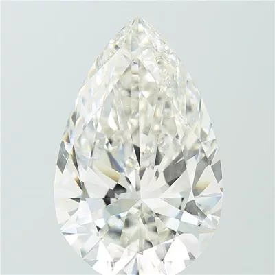 15.04ct G VVS2 Very Good Cut Pear Lab Grown Diamond