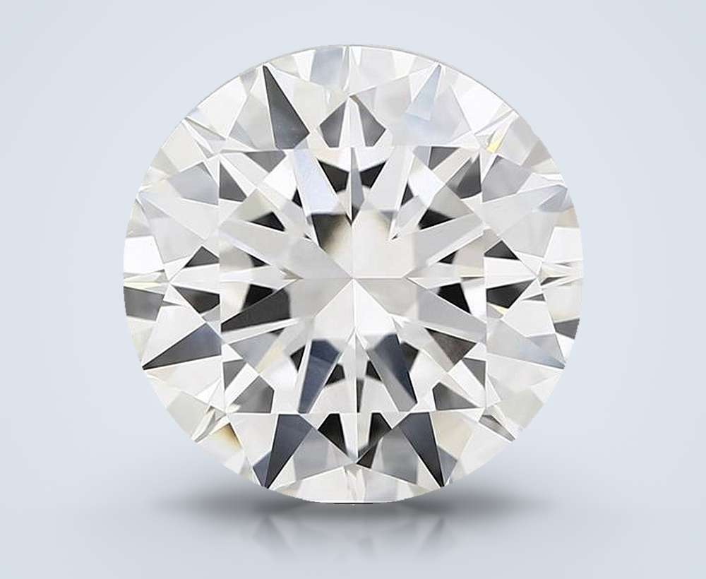 10.04ct F VVS2 Excellent Cut Round Lab Grown Diamond