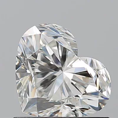 0.91ct J VVS2 Rare Carat Ideal Cut Heart Diamond
