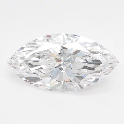 2.00ct D VVS1 Rare Carat Ideal Cut Marquise Lab Grown Diamond