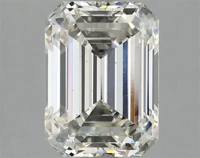 2.10ct H VS1 Excellent Cut Emerald Lab Grown Diamond
