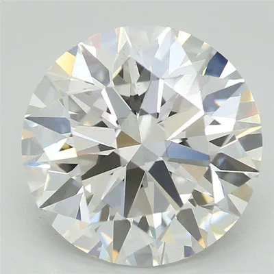 3.00ct D VS1 Rare Carat Ideal Cut Round Lab Grown Diamond