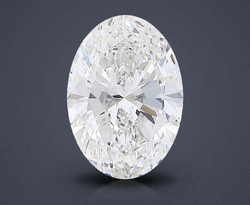 20.92ct E VS2 Rare Carat Ideal Cut Oval Lab Grown Diamond