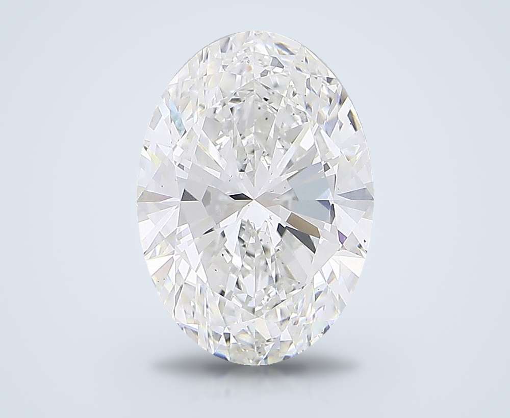 20.92ct E VS2 Rare Carat Ideal Cut Oval Lab Grown Diamond