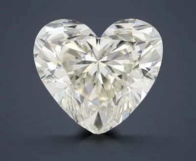 0.85ct I SI1 Rare Carat Ideal Cut Heart Diamond