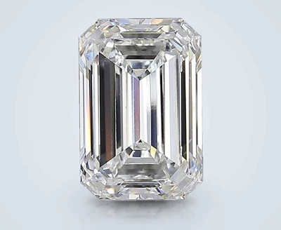 16.04ct F VS1 Rare Carat Ideal Cut Emerald Lab Grown Diamond