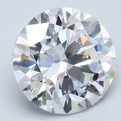 2.50ct D SI1 Rare Carat Ideal Cut Round Diamond