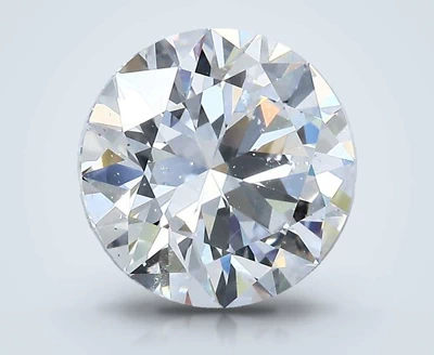 2.50ct D SI1 Rare Carat Ideal Cut Round Diamond