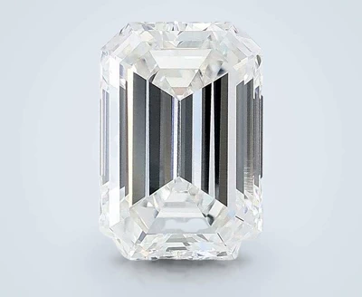 2.78ct F VVS2 Rare Carat Ideal Cut Emerald Lab Grown Diamond